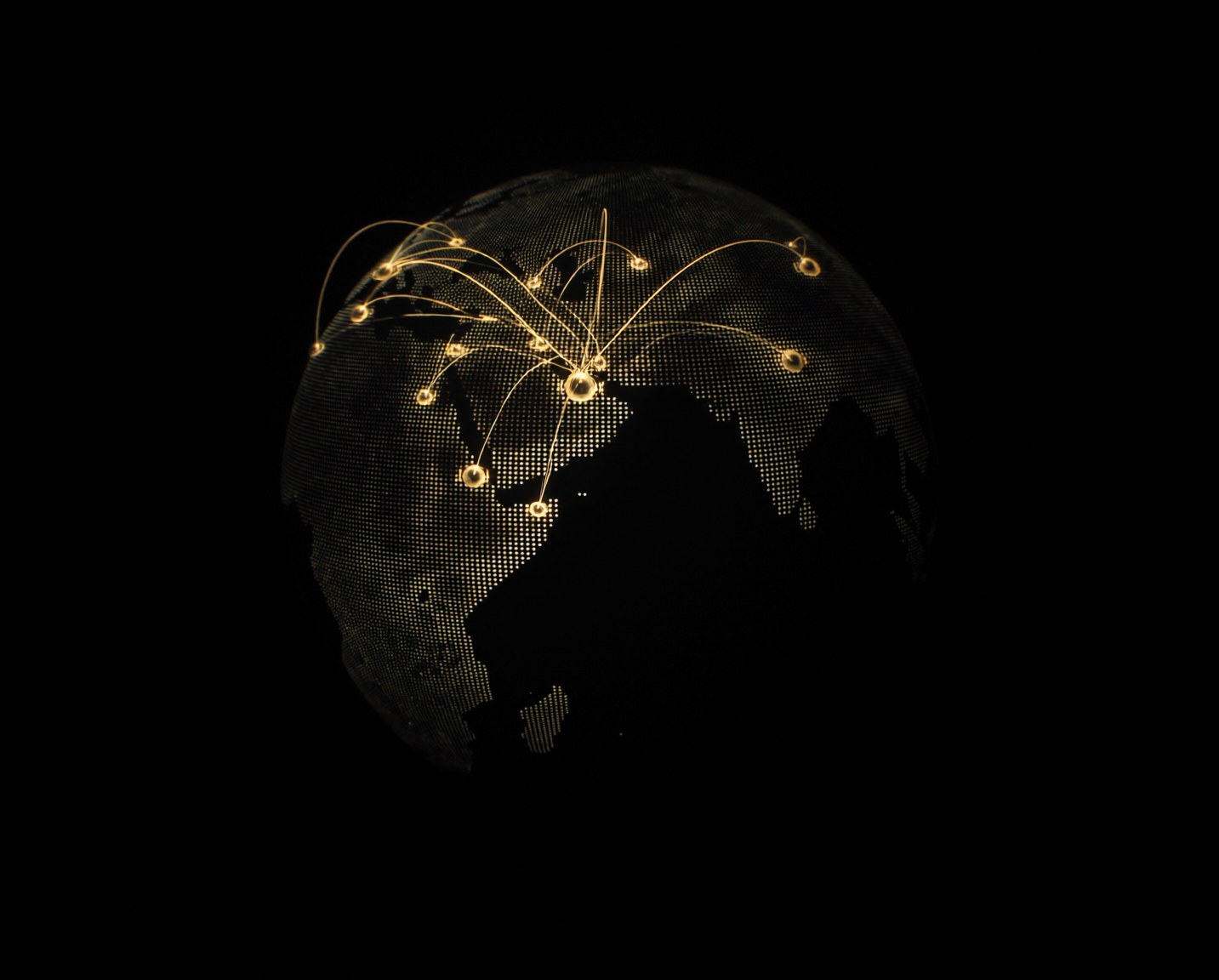 Trade network across the Gulf and Africa